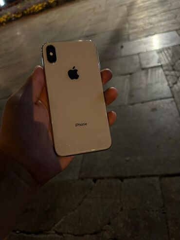 купить бу редми нот 10 про: IPhone X, Колдонулган, 64 ГБ, Ак, 80 %