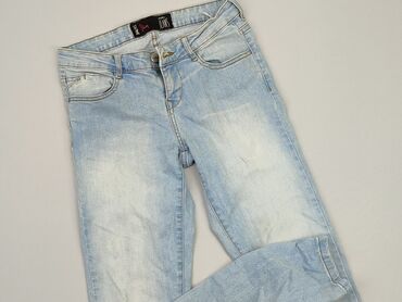 bluzki damskie błękitna: Jeans, XS (EU 34), condition - Good