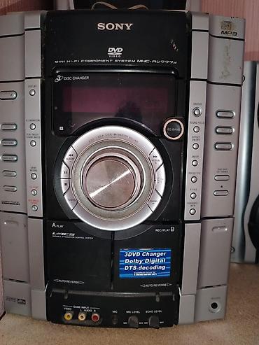 mini radio: Sony Mini Hi-Fi Component System MHC-RV999D - 3 DVD dəyişdirici (3DVD — 3