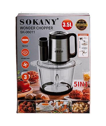 Məhsul №: 9681 Məhsulun adı: Universal doğrayıcı Sokany SK-06011 lalafo.az -da Məhsul №: 9681 Məhsulun adı: Universal doğrayıcı Sokany SK-06011