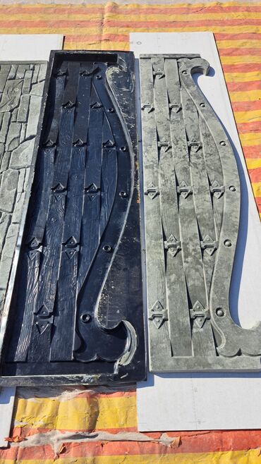 Формы для материалов: Формы для изготовления декоративного забора из бетона или гипса — 6