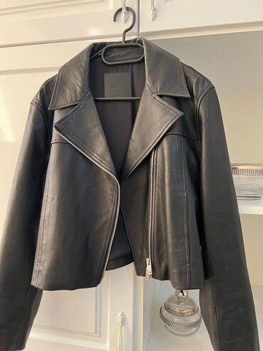 mili geyimler: Dəri kurtka, Massimo Dutti, S (EU 36)