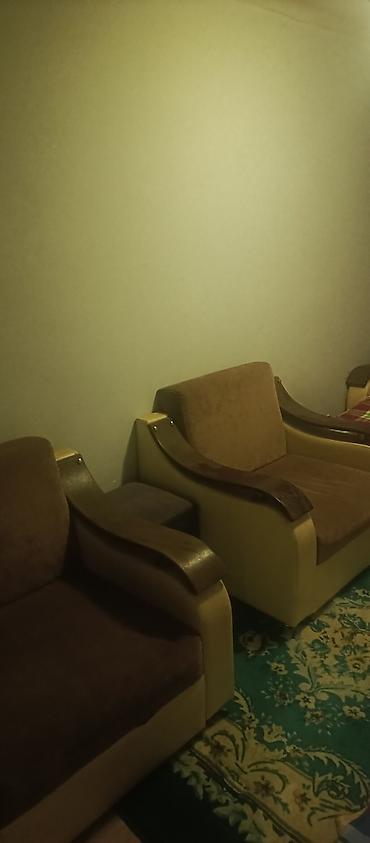 1 комнатная квартира студия: 1 otaqlı studiya tipli yaşayış sahəsi (məkan). - Plan: açıq mətbəxlə — 5