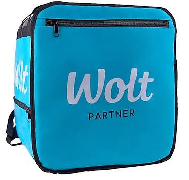 Оборудование для ресторанов, кафе: Wolt Partner termo çanta. Çatdırılma işi üçün nəzərdə tutulmuş — 1