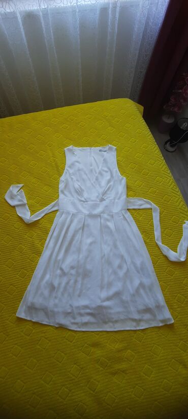 orsay kosulja i lagana: ORSAY nova haljina sa falticama, ima postavu a u struku se vezuje, vel