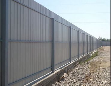 Профлисты для заборов: Заборы из профнастила под ключ - Материал: стальной профнастил с — 1