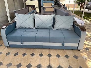 Угловые диваны: Мебель Бишкек диван кровать размер 2.20 рабочих мест 1.90 спальных — 7