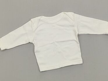 biały sweterek dla niemowlaka: Bluza, Wcześniak, stan - Bardzo dobry
