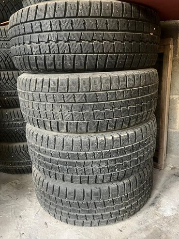 шина 14 размер: Шиналар 225 / 55 / R 17, Кыш, Комплект, Жеңил унаалар, Dunlop