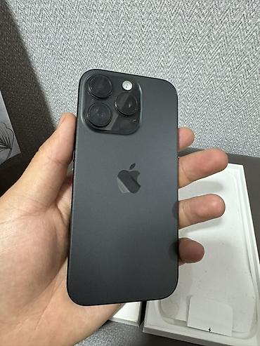 10 лет в одних руках: IPhone 16 Pro, Б/у, 256 ГБ, Black Titanium, Коробка, 90 % — 4