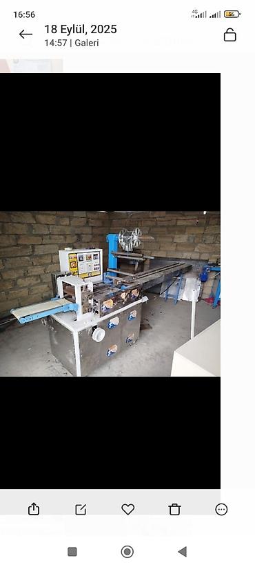 Paketləmə aparatları: Məhsul: Paketləmə və etiketləmə xətti (sənaye tipli) Təsvir: - — 2