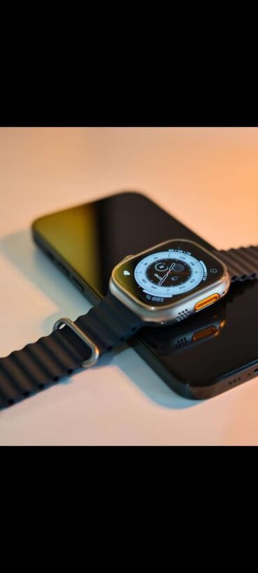apple watch 6 qiymeti: Hw 8 ultra max Smart watch Ağıllı saat Smart saat Uyğunluğu:	Android