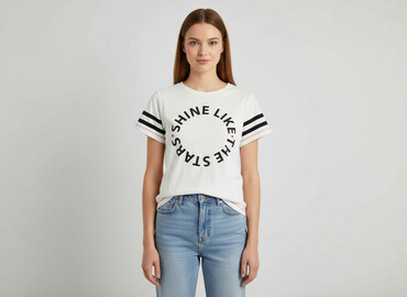 t shirty levis różowe: T-shirt damski, rozmiar L