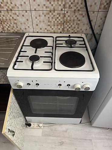 pc case: Комбинированная кухонная плита с духовкой. - Варочная поверхность: 4 — 1