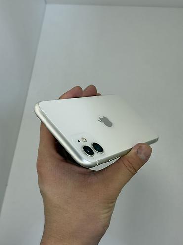 Apple iPhone: IPhone 11, Б/у, 128 ГБ, Белый, 100 % — 9
