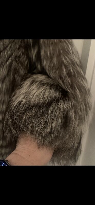 Krzneni kaputi: XL, Sa postavom, bоја - Šareno — 12