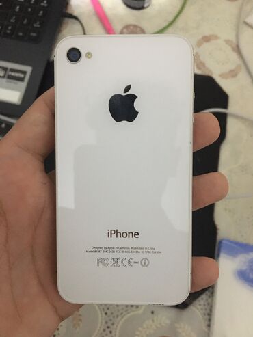 apple 4s: IPhone 4S, < 16 GB, Ağ, Zəmanət