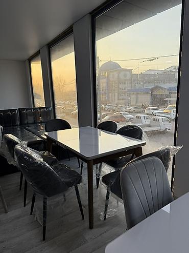 Кухонные столы: Обеденные столы с глянцевой столешницей - Прямоугольная форма — 3