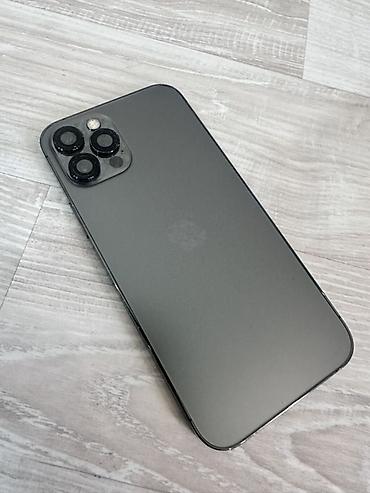 Apple iPhone: IPhone 12 Pro, Б/у, 128 ГБ, Графит, 77 % — 2