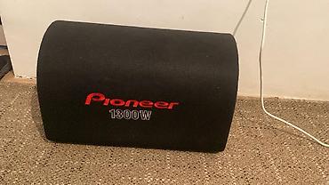 саббуфер пионер: Автомобильный сабвуфер Pioneer в тубе, 1300 W - Корпус — 2