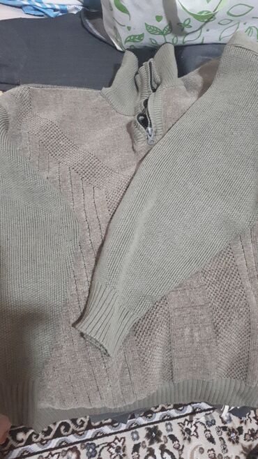 Köynəklər: Sviter, 6XL (EU 52), rəng - Boz