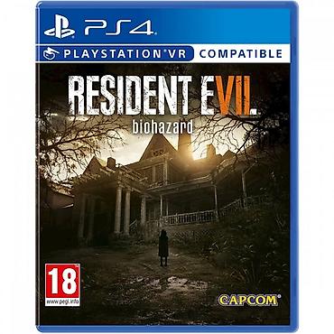 1001 oyun 7: Ps4 resident evil 7 biohazard. Tam bağlı upokovkada orginal — 1