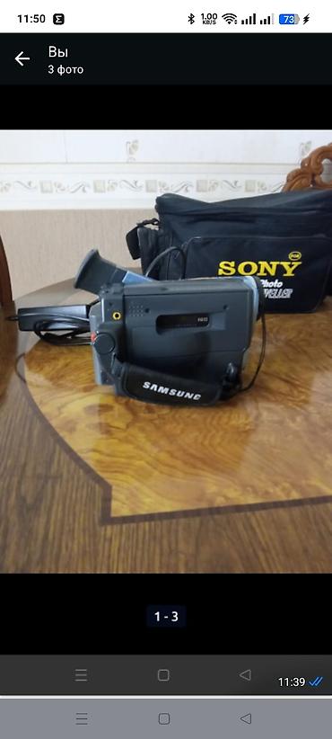 kamera video: Videokamera Samsung 
ideal veziyyet — 1
