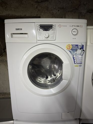 стиралки бу: Кир жуучу машина Atlant, Колдонулган, Автомат, 7 кг чейин, Компакттуу