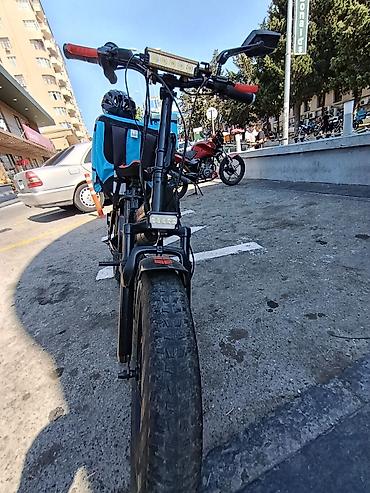 Velosipedlər: Elektrik velosipedi – yük/çatdırılma üçün tam təchizatlı “fat-tire” — 9