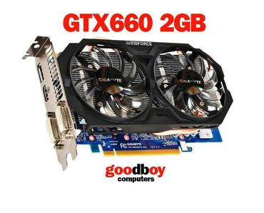 Видеокарты: Видеокарта, Gigabyte, GeForce GTX, 2 ГБ, Для ПК