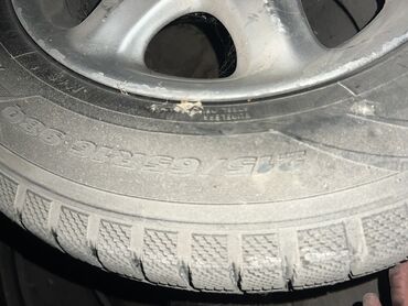 зимный покрышка: Шины 215 / 65 / R 16, Зима, Б/у, Пара, GoodYear