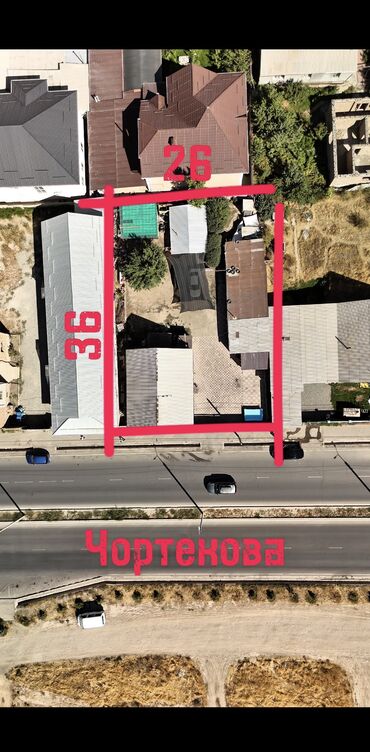 дом земельный: 10 соток, Бизнес үчүн, Кызыл китеп, Техпаспорт