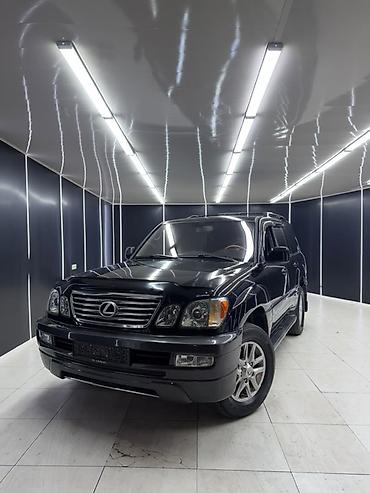 2003: Lexus LX: 2003 г., 4.7 л, Автомат, Бензин, Внедорожник — 2