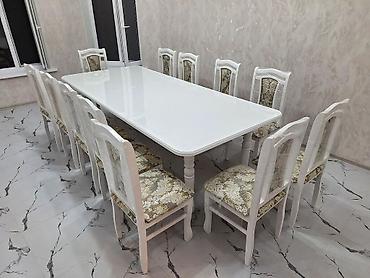 Столы и стулья для зала: Стол и стул для зала, Новый, цвет - Белый — 9