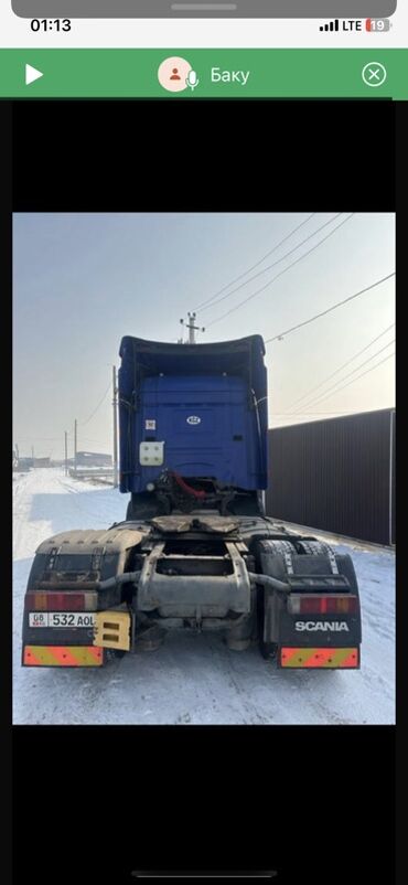 Тягачи: Тягач, Scania, Тентованный — 3