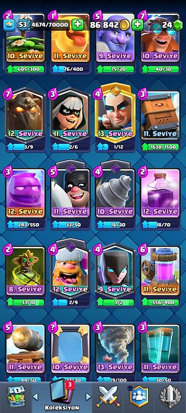clash royale hesabı: Clash royale hesabıdı çox eziyyet var hesabda hesaba royale pass — 8