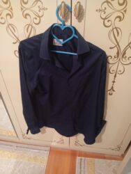 zerli koynekler: Мужская рубашка, цвет - Синий