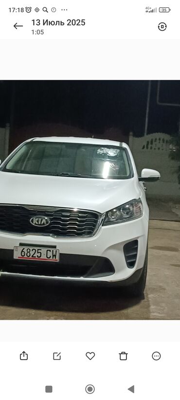 бишкек ош фура: Kia Sorento: 2018 г., 2.4 л, Автоматтык, Бензин, Кроссовер