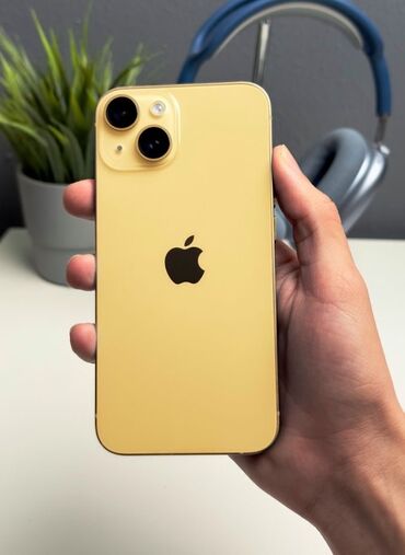 купить бу iphone 8 plus: IPhone 14, 256 GB, Sarı