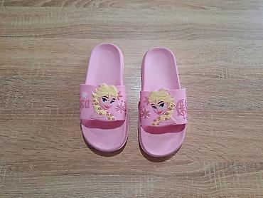 hm majice za devojcice: Nove roze papuče Frouzen br 35 ug 21,5 cm, letnje devojčice Nove — 10