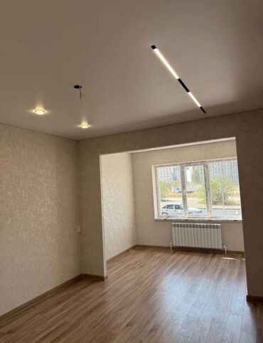 квартира с дизайнерским ремонтом жк: 1 бөлмө, 48 кв. м, 108-серия, 1 кабат, Евроремонт