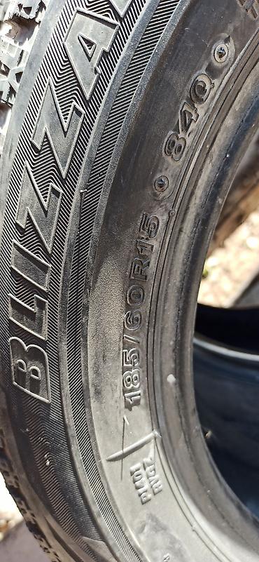 185: Шины 185 / 60 / R 15, Зима, Б/у, Пара, Легковые, Япония, Bridgestone — 2