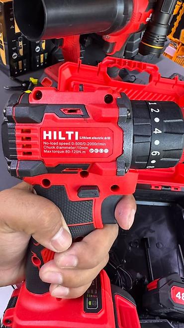 lithium: Аккумуляторный набор электроинструмента HILTI в чемодане Состав — 3