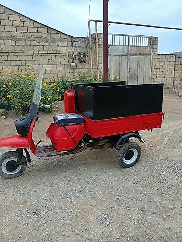 mapeti: Yükdaşıma üçün üçtəkərli motosiklet - Güclü və praktik yük bölməsi — 1
