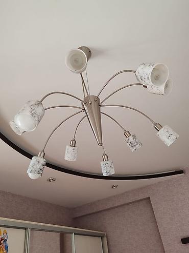 smart lovhə: Çılçıraq, 10 və daha çox lampa, Metal — 6