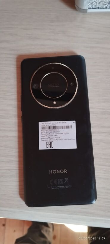 philips telefonlari: Honor X9b, 256 GB, rəng - Qara, İki sim kartlı, Face ID, Barmaq izi