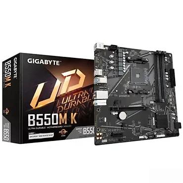 Matične ploče: GIGABYTE B550M K – mATX matična ploča za AMD Ryzen - Čipset: AMD B550 — 1