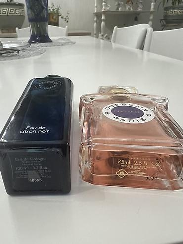 Жеке буюмдар: Набор из двух ароматов: 1) Hermès Eau de Citron Noir, Eau de Cologne — 2