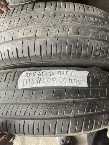 Шины: Шины 205 / 65 / R 16, Лето, Б/у, Пара, Легковые, Япония, Dunlop