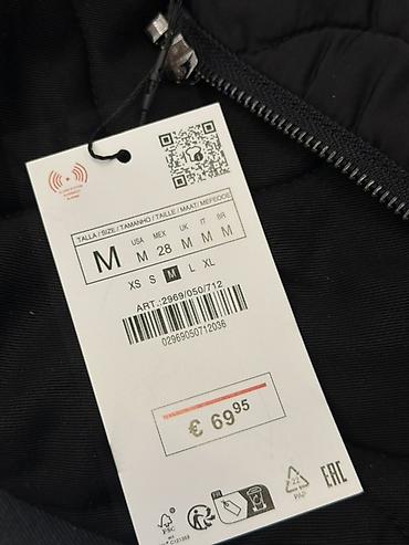 сумка шоппер купить: В наличии новая стеганая куртка ZARA. Цвет: черный. В отличном — 2